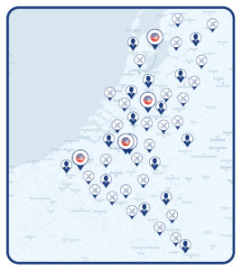 Vestigingen Mabo BeNeLux