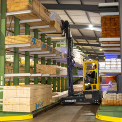 hout zijlader handling meerweg multidirectioneel