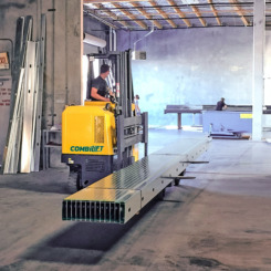 Combilift – Combi Mr – Multi Directional Stand On Reach Truck 8211 Aluminun 8211 Aluminium Indoor 6891