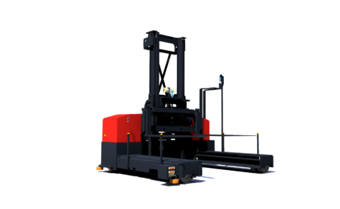Sideloader AGV compact magazijnoptimalisatie automatische zijlader