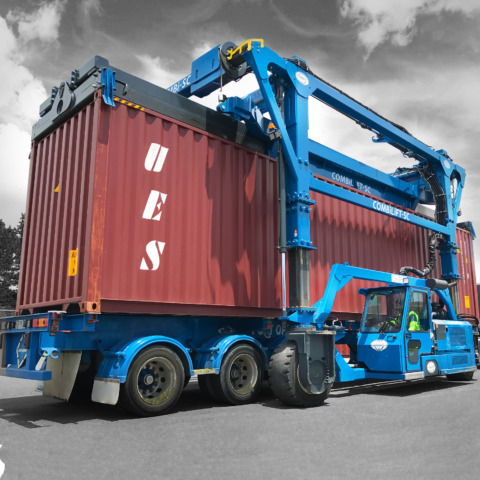 Straddle Carrier container handling havens