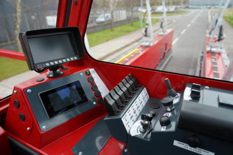 Combi-SPI bedieningspaneel zelfrijdende inloader