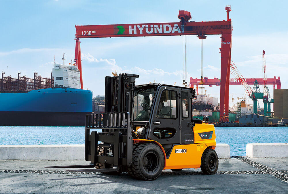 4p Ep Main Hyundai 50B-X elektrische heftruck